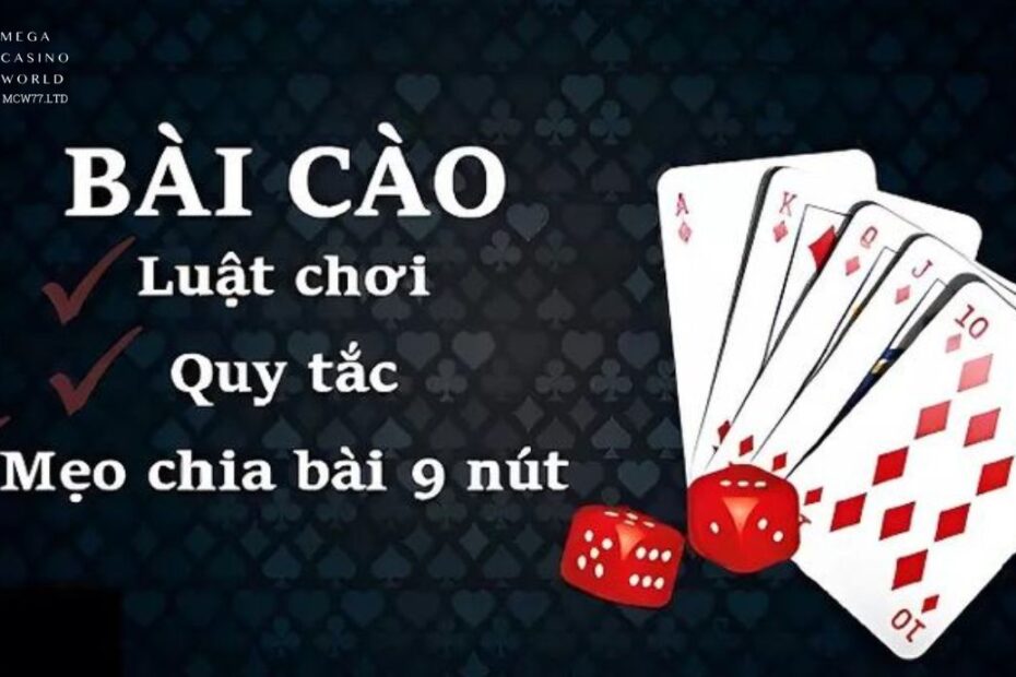 Bài cào và các kinh nghiệm chơi bài cào nhanh thắng lớn